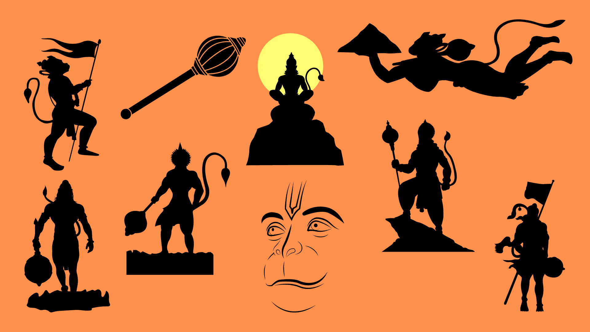 Hanuman background
